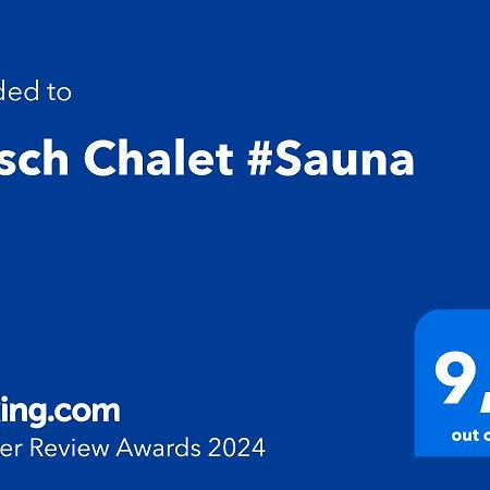 Hirsch Chalet #Sauna 렉브룩 외부 사진