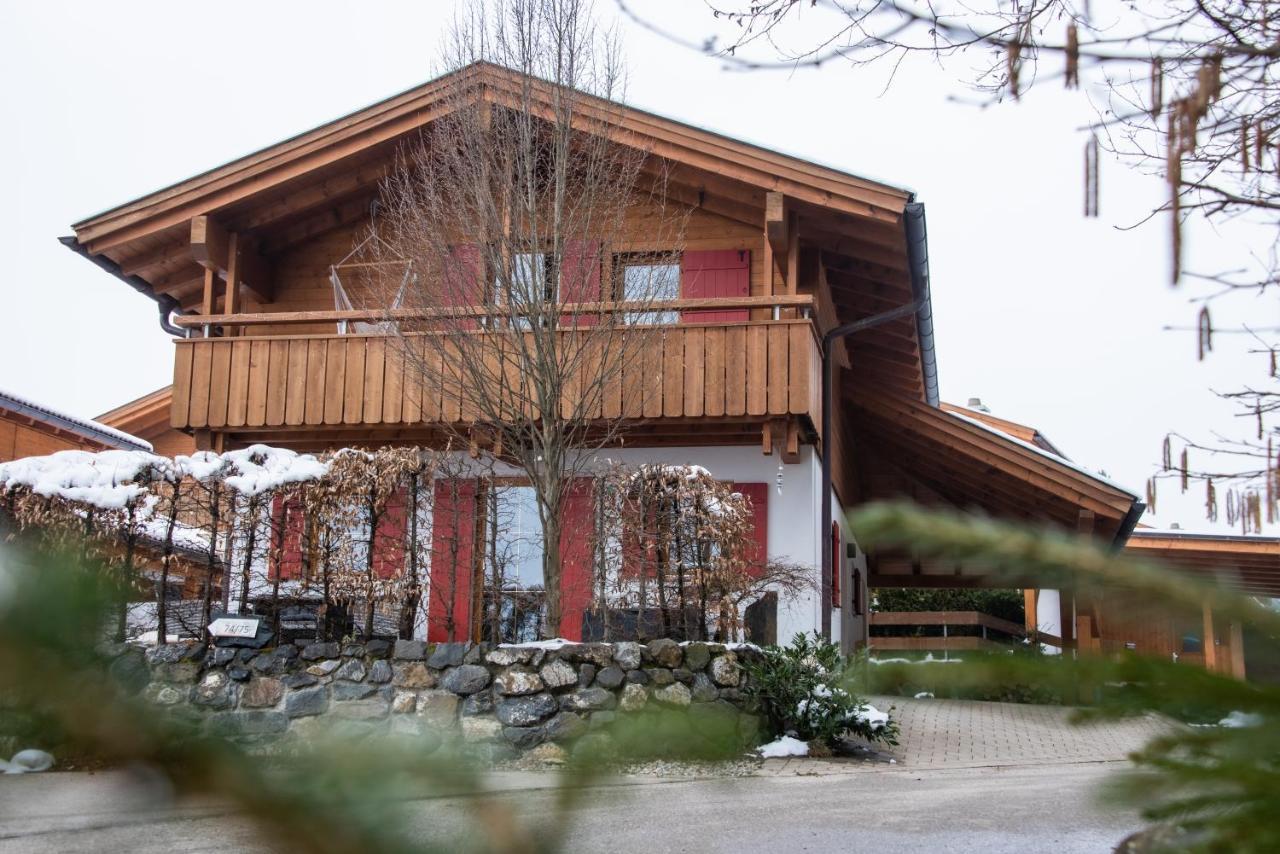 Hirsch Chalet #Sauna 렉브룩 외부 사진