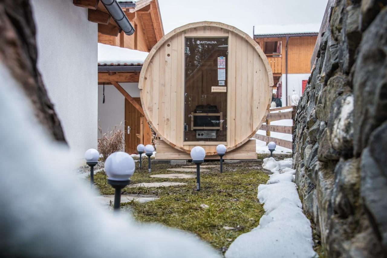 Hirsch Chalet #Sauna 렉브룩 외부 사진